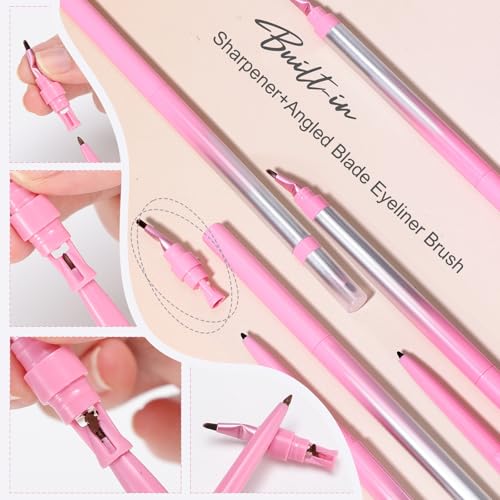 Eyeliner pen con pincel y sacapuntas integrados miniatura 3