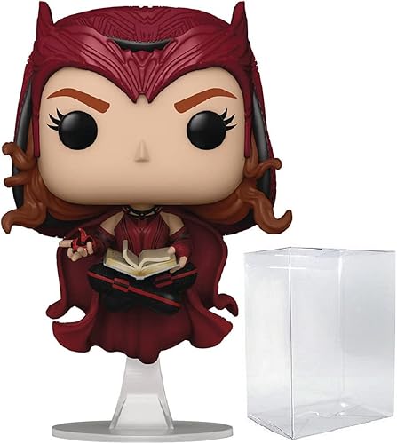 POP Marvel: WandaVision - Figura de vinilo de Funko de la bruja escarlata (paquete con funda protectora de caja compatible), multicolor, 3.75