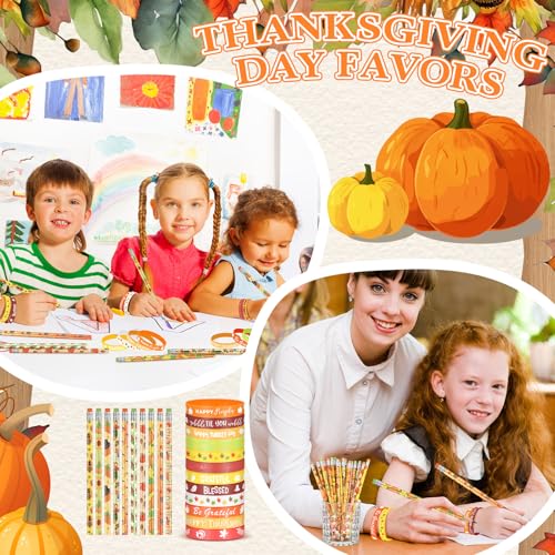 Sabary Set de 48 lápices y pulseras de otoño miniatura 5