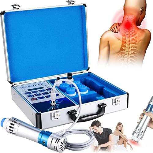 Professional ED Shockwave Therapy Machine - Electromagnetic ED Shock Waves Therapy Machine Effective Shock Wave Shockwave Machine Portable Therapy Machine for Back Shoulder Waist Body Pain Relief