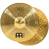 Meinl Cymbals HCS 14 Zoll (35,56cm) Hihat Becken für Schlagzeug – Paar – Messing, traditionelles Finish (HCS14H)