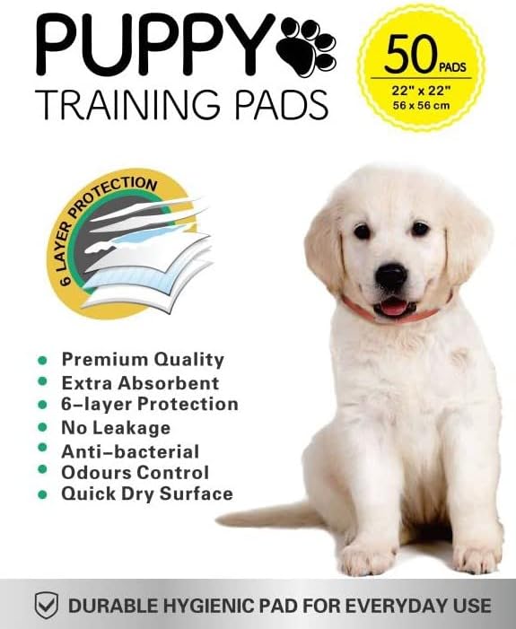 Puppy Pads Large Disposable Dog Puppies Mats Super Absorbent Wee Odour Locking Leakproof Toilet