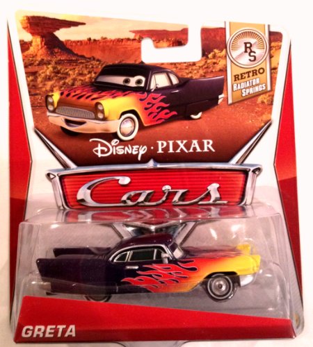 Disney Pixar Cars 1:55 Diecast Greta. Retro Radiator Springs 6/8