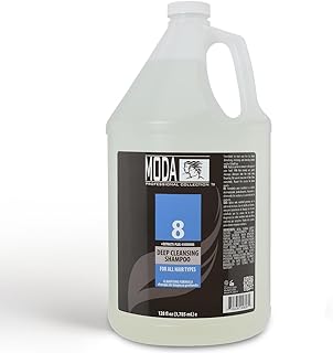 Deep Cleansing Shampoo with 4 Extracts Plus 4 Vitamins - Removes Buildup, Dirt, Oil, Product, and Hard Water Residue - Cleansing for All Hair Types - Nourishing Formula - 128 Oz