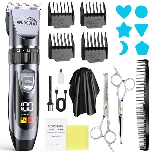 Image of Benbodes Cordless Hair Clippers for Men-Rechargeable Grooming Kit