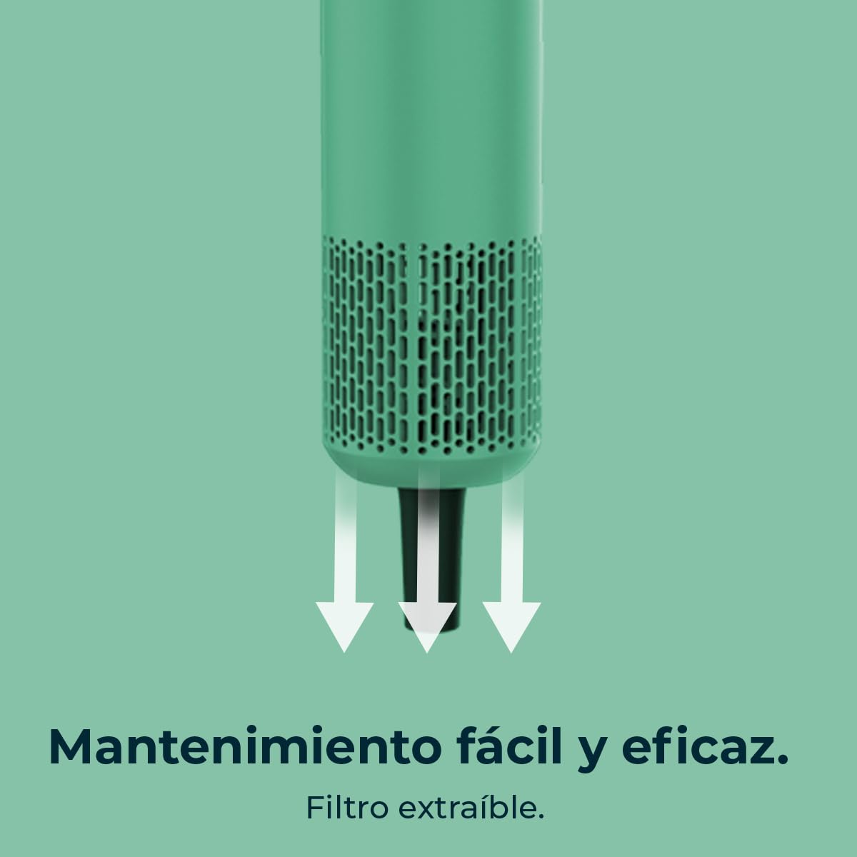 Cecotec Ionicare Rockstar Style Green suszarka do włosów, bardzo kompaktowa i lekka suszarka do włosów, silnik 1500 W 110000 obr./min, generator jonów, 4 temperatury, 3 stopnie prędkości, cicha praca: