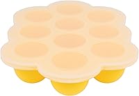 Vista 13 de WeeSprout Bandeja de silicona para congelador con tapa con clip, contenedor perfecto para almacenamiento de alimentos caseros para bebés, verduras