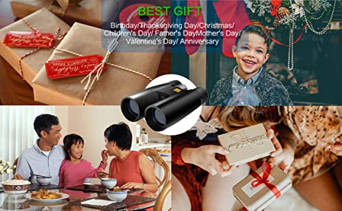 Birds of Prey Optics Binóculos Raptor 12 x 50 para adultos de alta potência - Binóculos HD 12 x 50 p