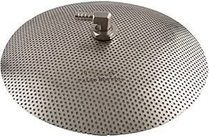 Stainless Steel False Bottom for Homebrew Pot: 10"