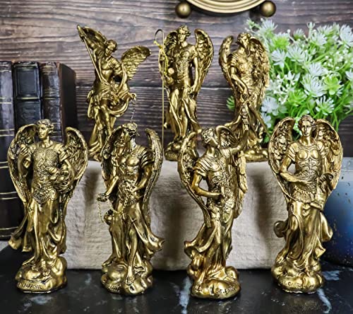 Set de 7 Figuras de Arcángeles Iglesia Ortodoxa Griega miniatura 2