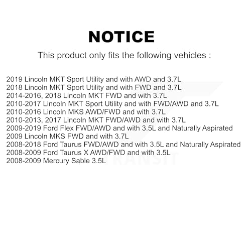 Kugel Front Left (Driver Side) CV Axle Shaft NCV-FD11032 Replacement For Ford Flex Taurus Lincoln MKS MKT X Mercury Sable by KUGEL - Used condition - Image 2