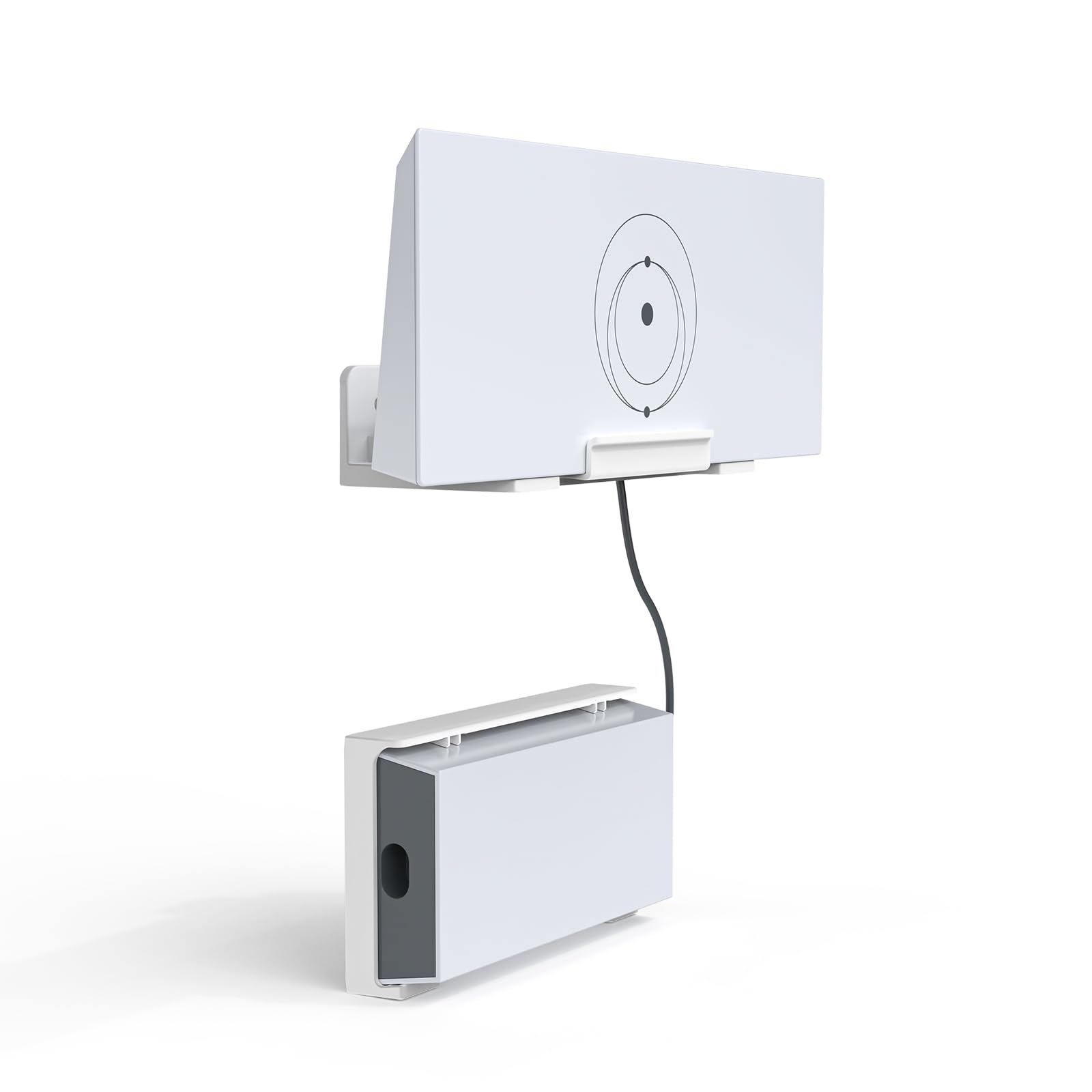 TIUIHUStarlink Router Wall Mount - Gen3 Router & Power Supply Holder - Internet Mounting Kit