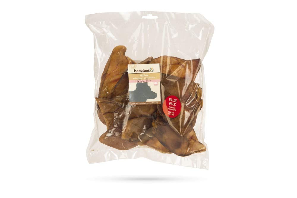 Beeztees K&Bz Bz Pigs Ears Large Value Pack 10X 250 g