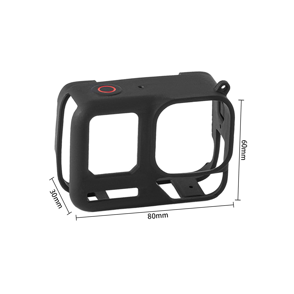 Funda de silicona para lente, a prueba de golpes, marco antiarañazos, resistente a caídas para 360 Ace Pro 2