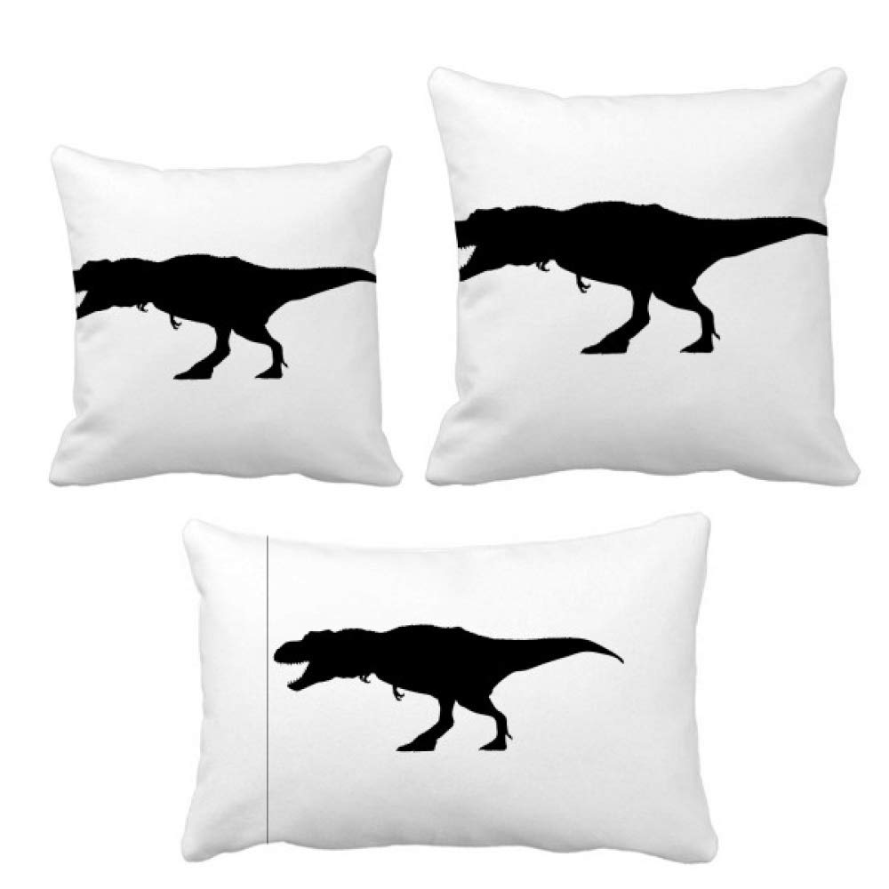 Housse de coussin miniature dinosaure DIYthinker pour déco originale