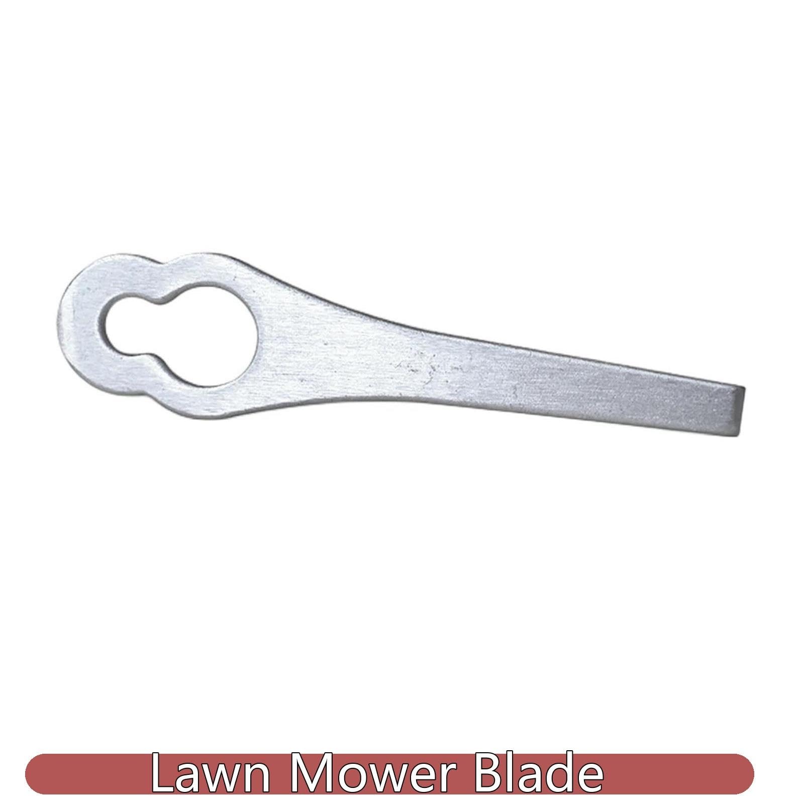 Cuchilla De Cortacésped,Cuchilla De Cabezal De Corte De Césped De Metal,para Máquina Cortadora De Césped,Accesorios De Herramientas De Jardinería(20PCS)
