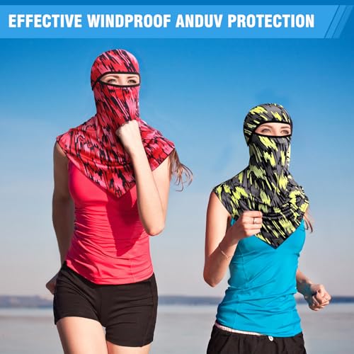 Image of Balaclava Full Face Masks Summer Balaclava Long Face and Neck Cover Breathable Sun Protection for Men Women