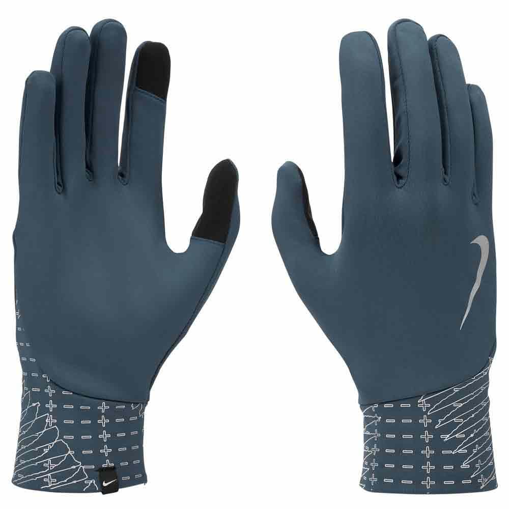 NIKE Pacer Lightweight RG Reflective Guantes de carreras para hombre New Slate/Silver XL