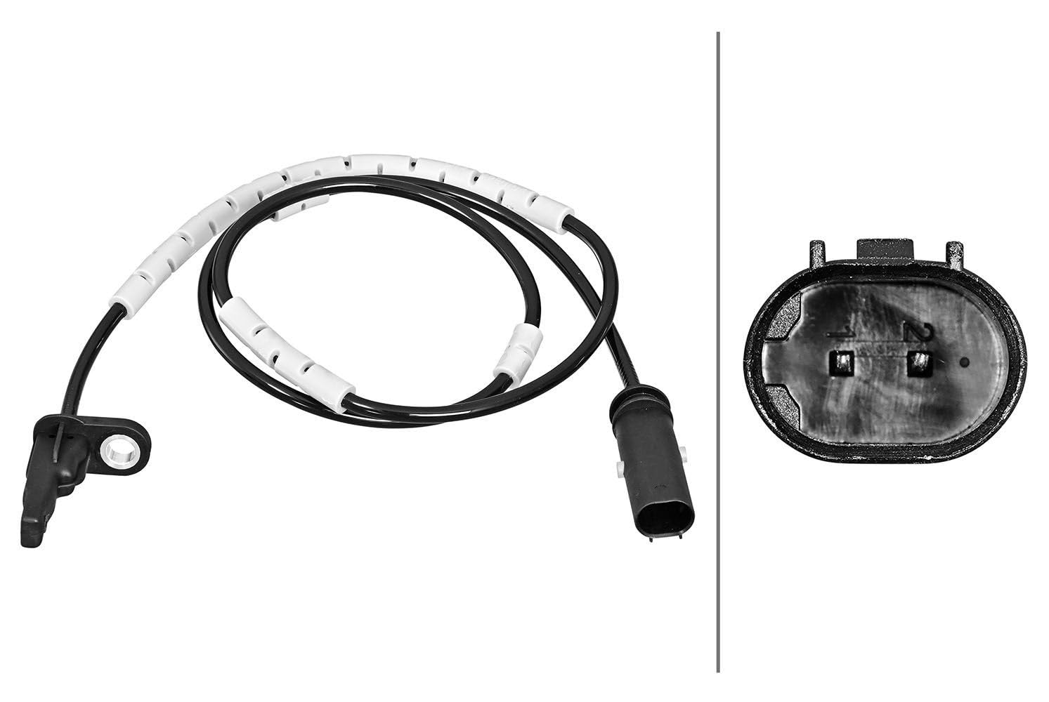 Capteur ABS HELLA 6PU 358 252-501 : Capteur ABS Pas Cher Pour