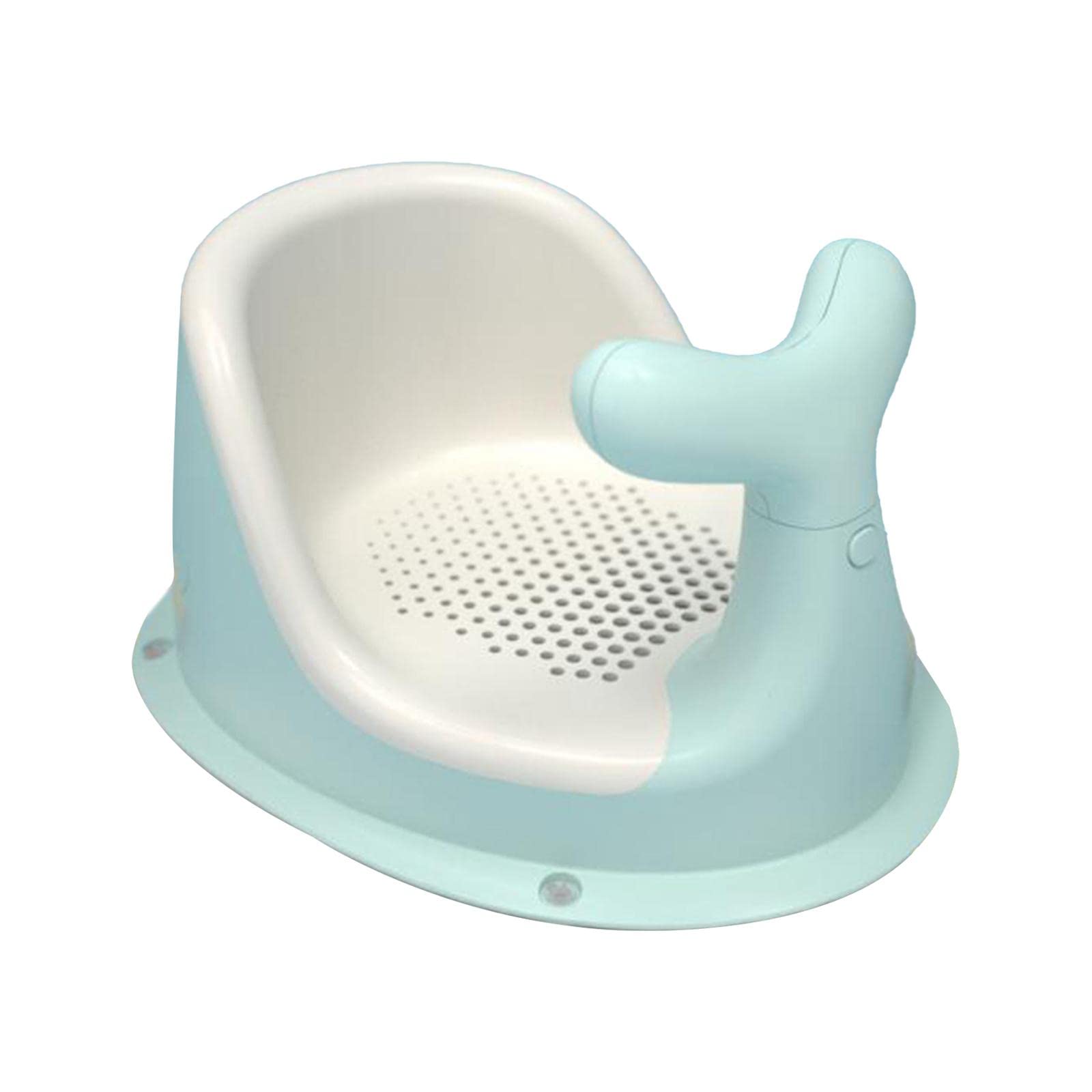 Qianly Badewannensitz Aus Geruchsfreiem TPE+PP Material Klappbar mit Saugstarken Saugnäpfen Und Stützender Rückenlehne für Babysicherheit für Familienbä,