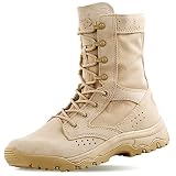 HANAGAL Men's Military Boots Lightweight Army Combat Tactical Military Boots For Men Hunting Jungle