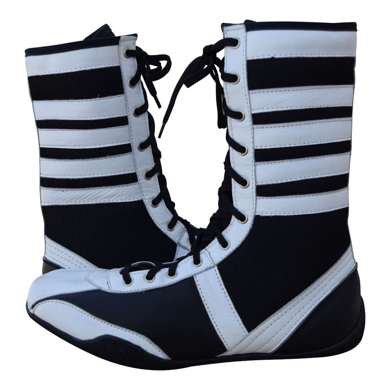 Right PunchProfessional Boxing Shoes Breathable Wrestling Shoes, Training Shoe for Adult & Youth Men Women Non Slip Rubber Sole Lightweight Boots