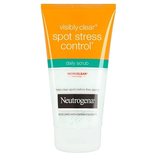 Neutrogena Visibly Clear Spot Stress Control Exfoliante Diario - 150 ml.