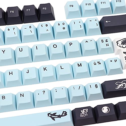 PBT France keycaps à sublimation thermique profil Cherry pour switch MX - 4