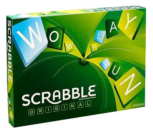 Image of Scrabble Original Board Game | Classic Word Game for Family & Friends | Ages 10+ | 2-4 Players