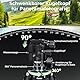 Rollei Compact Traveler Mini M1, Mini Stativ Kamera aus Aluminium 49cm Leichtes Desktop Reisestativ Klein mit Arca Swiss Kugelkopf Kompaktes Tischstativ für DSLR Schwarz, Stativ-Klein-Mini-Tripod