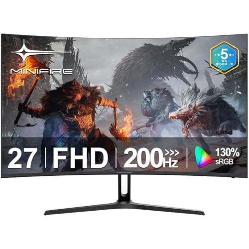Amazon.co.jp: Minifire モニター27インチ ゲーミングモニター 200Hz Amazon.co.jp: Minifire モニター27インチ ゲーミングモニター 200Hz
