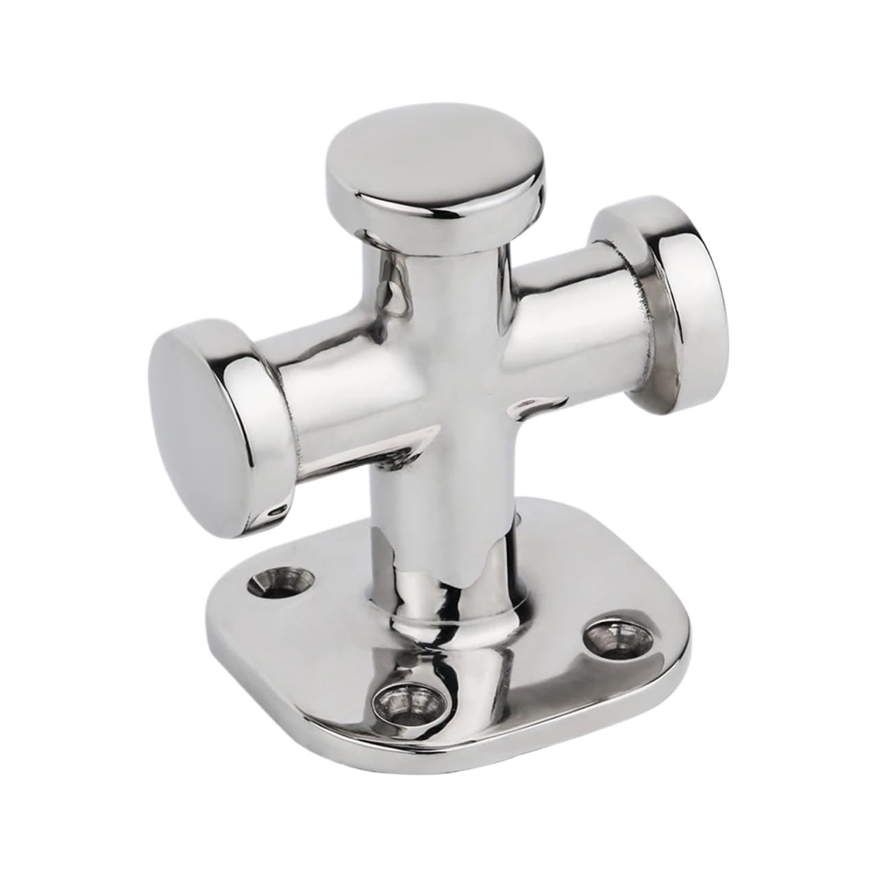 Ehfqpjybbo One Color 316 Stainless Steel 60 * 60Mm Single Cross Bollard Heavy Duty Mooring Cleat 1Pcs