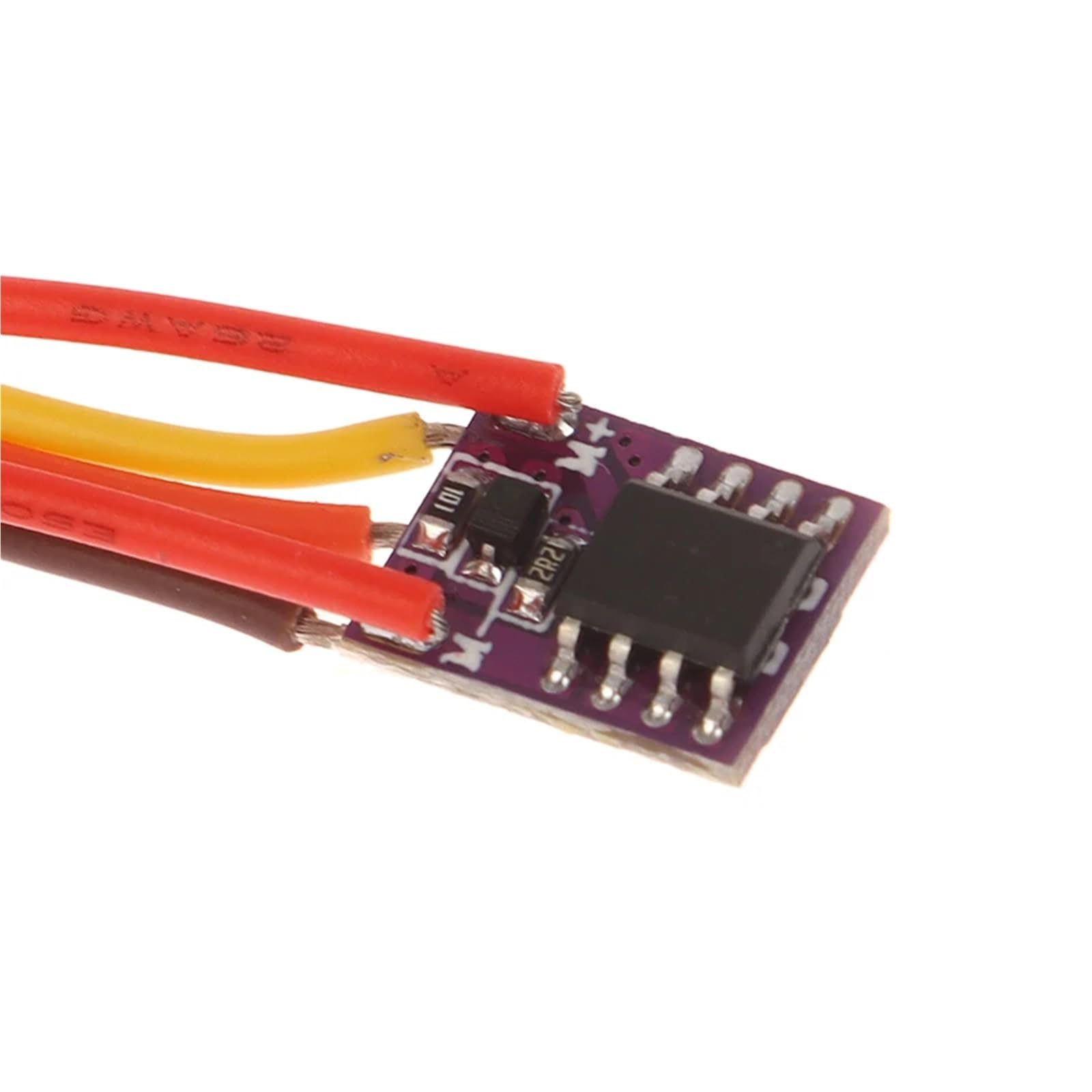 para Mini 1S 1.8A Controlador Electrónico Velocidad ESC Cepillado Doble Vía Motor Copa Hueca DIY RC Modelo Accesorio Coche Orugas Modificadas RC Cepillado Esc