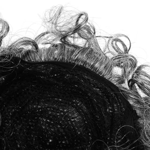 Perruque grise vieille dame SECFOU pour cosplay et théâtre - 5