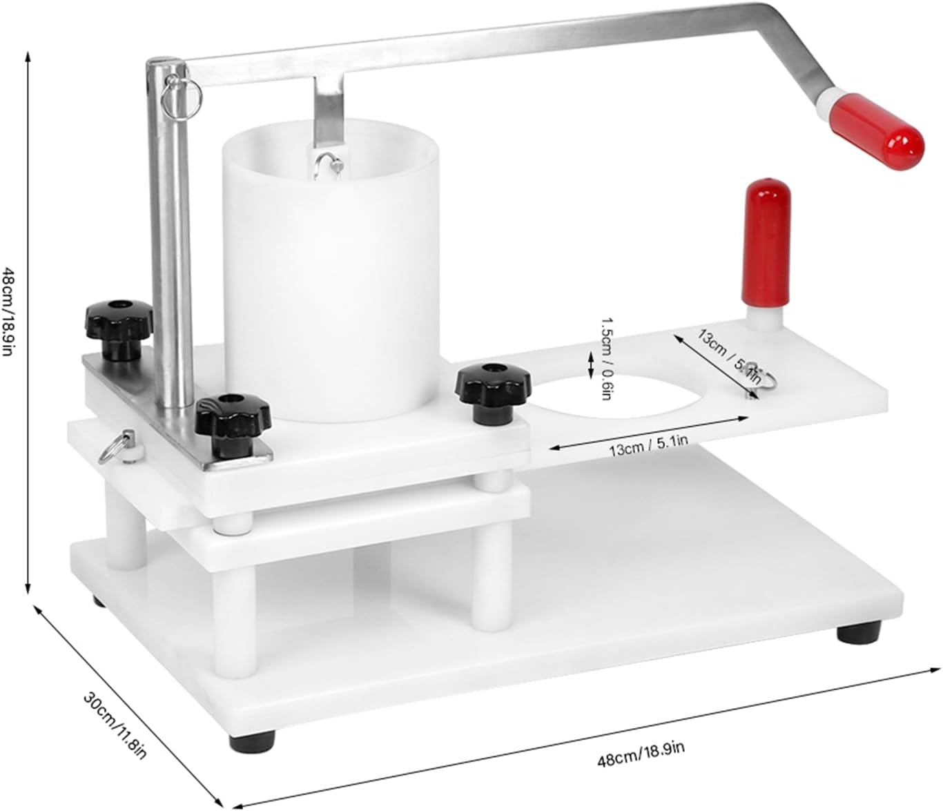 Aqxreight Hamburger Press Patty Maker for Home or Restaurant Use