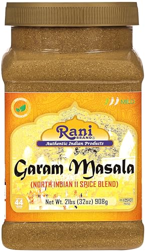Rani Garam Masala Indian 11-Spice Blend 32oz (2lbs) 908g PET Jar ~ All Natural, Salt-Free | Vegan | No Colors | Gluten Friendly | NON-GMO | Kosher | Indian Origin