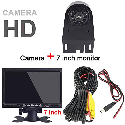 Parking Camera Kit7'' Inch TFT LCD Screen Auto Monitor + HD IR Night Vision Brake Light Rear View Camera Backup Camera for Mercedes Benz Viano Vito W639 VAN 2003-2014 - Image 3