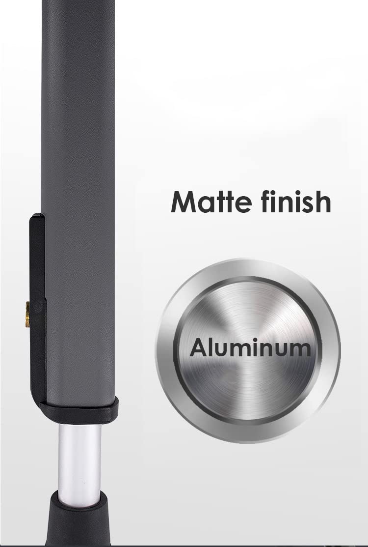 Bastón Muleta Ajustable para Las Axilas para Adultos, Bastón De Aluminio De Moda para Hombres, Mujeres, Gris/Naranja/Azul, Carga De 200 Kg/440 Libras, 1 Unidad