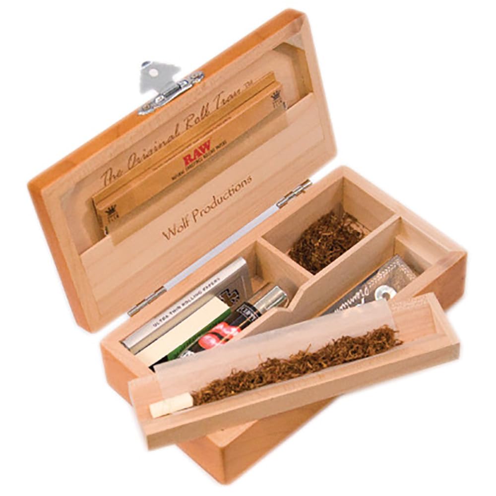 Kokunda Wolf Productions - Deluxe Wooden Rolling Box (T2 Deluxe)