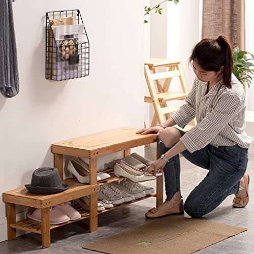 Meuble à chaussures entrée et tabouret de rangement pour chambre - 3