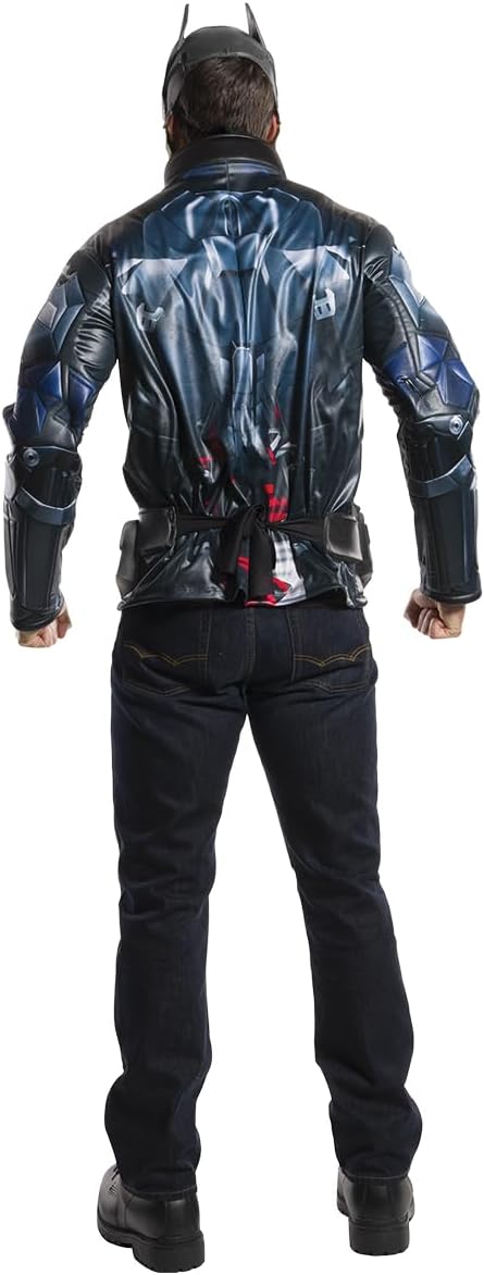 DC Comics Men's Arkham Knight Muscle Chest Costume Top