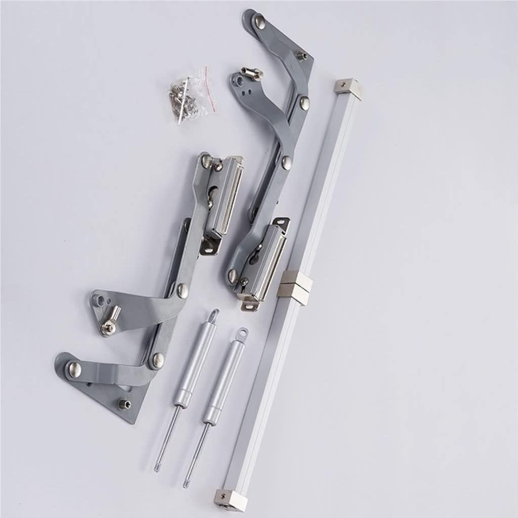 Vertical Lift Operated Hinge, Translational Pneumatic Turning Bracket Heavy Duty Hardware Fitting 1set