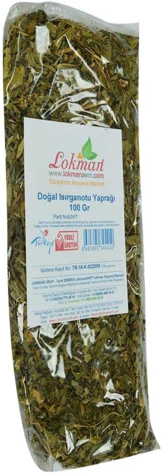 LokmanAVM Doğal Isırganotu Yaprağı 100 Gr Paket