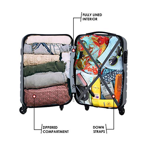 Image of Verage ABS 31.1 inches Hard Suitcase (VRACC20128GY Grey)