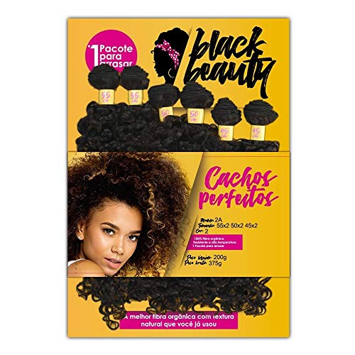 CABELO ORGANICO CACHO 2A - 45/50/55CM - COR 2