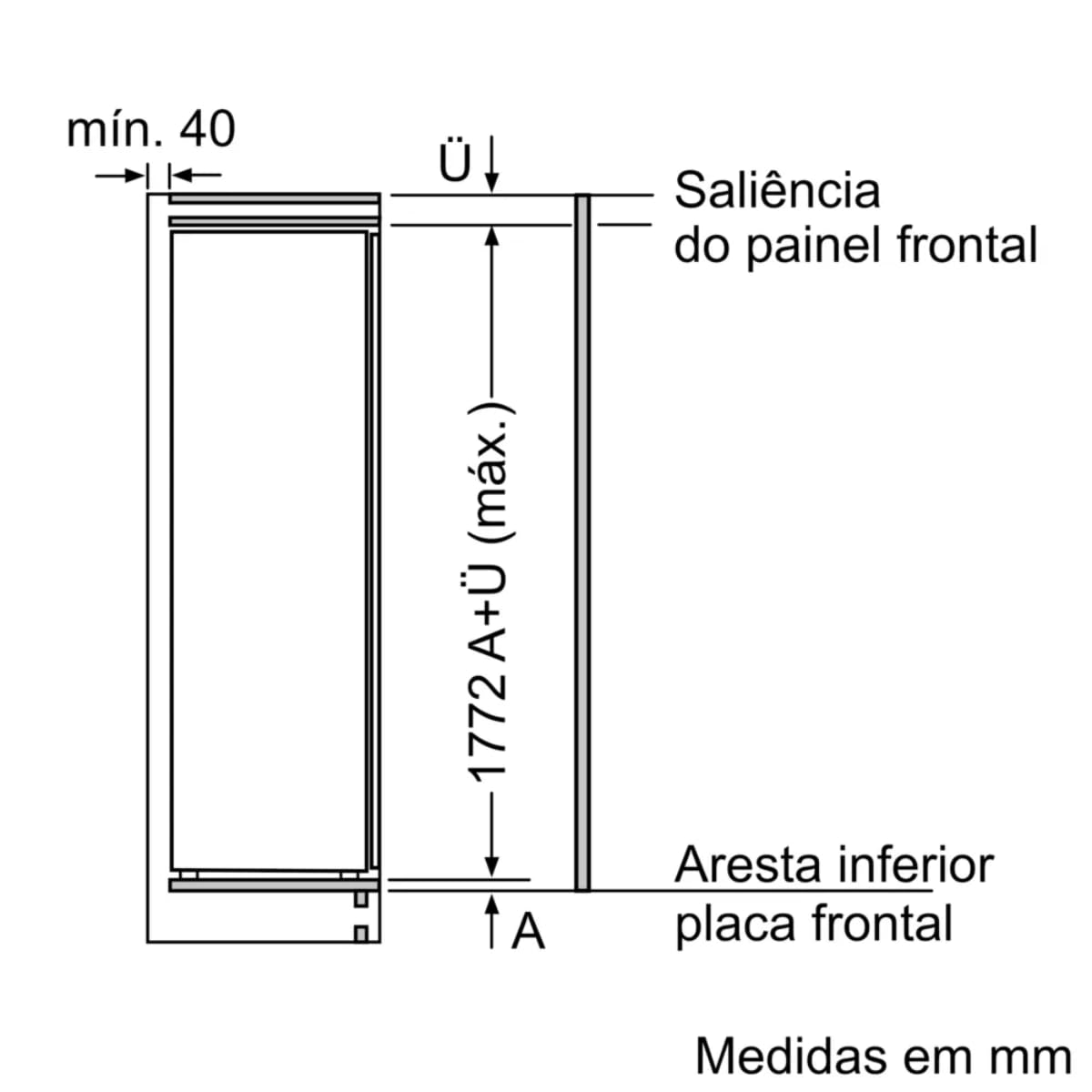Siemens KI81RADD0, iQ500, frigorifero da incasso, 177,5 x 56 cm, nicchia 310 l, made in Germany, bottleRack per bottiglie, 2 x più freschezza, raffreddamento più veloce, porta softclosing, molto