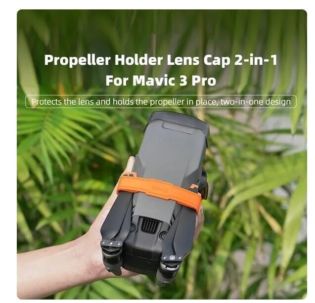 Protecteur d'hélice Mavic 3 Pro et cache objectif 2 en 1 noir - 6