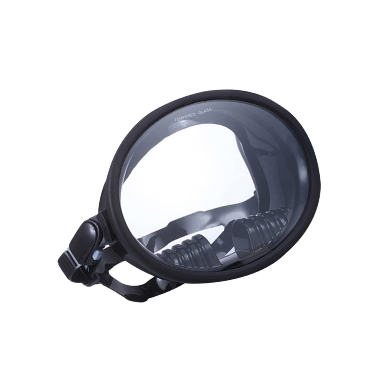 Silikon Antibeschlag und Weitwinkel, mit Taucherbrille Sicherheitsglas | Schwimmen und Tauchen, Komfortabler Sitz, Auslaufsichere Passform, 1 Stück, für Klare Sicht