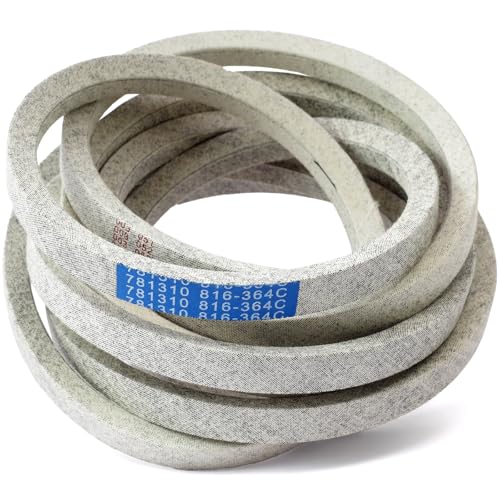 Courroie trapézoïdale 781310 pour tondeuse John Deere Z920A et Hustler Super Z