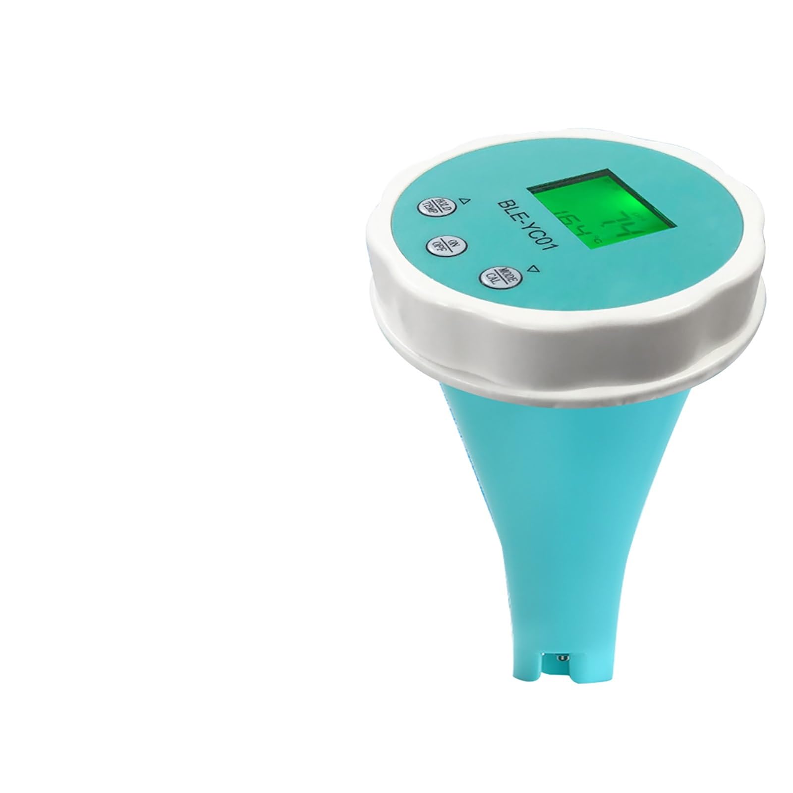 Tester PH Acqua qualità Rilevatore di qualità Acqua 6 in1 PH EC TDS ORP Temperatura Cloro Tester Acqua Multifunzione App Monitor Online for Piscina(6 in 1)